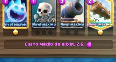LVL 13 Com todas as cartas e 650 gemas