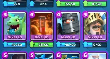 LVL 13 Com todas as cartas e 650 gemas