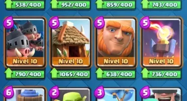LVL 13 Com todas as cartas e 650 gemas