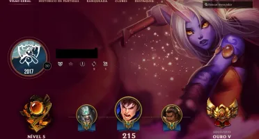 Conta ouro 5 com skins
