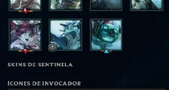 Conta ouro 5 com skins