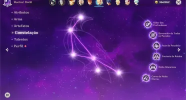 Conta Genshin Impact AR 47 com bastante 5*