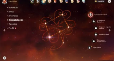 Conta Genshin Impact AR 47 com bastante 5*