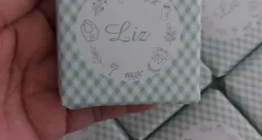 Lembrancinha de Maternidade Sabonete Personalizado
