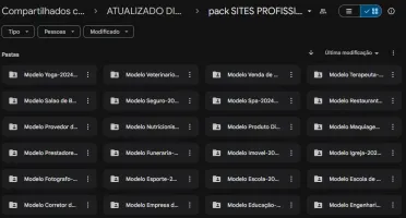Paginas Profissionais e Sites editáveis