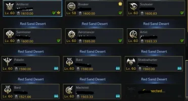Conta End Game 4 Personagens 1600+ e 4 1590+ Server SA
