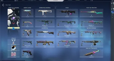 CONTA VALORANT COM VARIAS SKINS