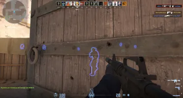 Wall Hack, cheat cs2 INDETECTAVEL Glow counter strike 2