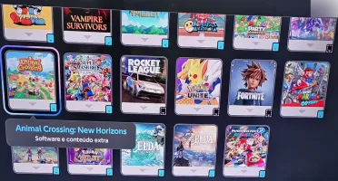 Conta da Nintendo com 30 jogos TOPS de linha