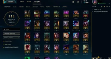 Conta League Of Legends Diamante 4 - 32 Campeões 6 Skins