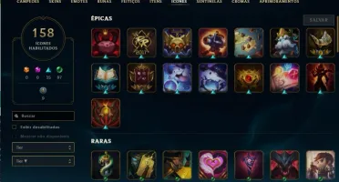 Conta lol com todos os champs unranked