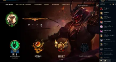 Conta lol com todos os champs unranked