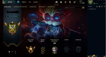 Conta gold 4 Lux cósmo negro