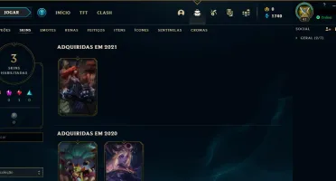 Conta gold 4 Lux cósmo negro
