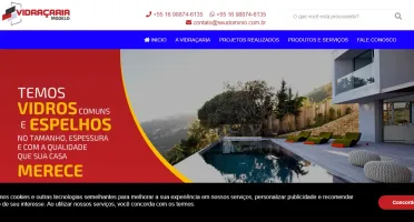 Site Pronto Para Vidraçarias Em Php