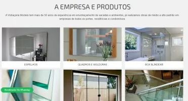 Site Pronto Para Vidraçarias Em Php