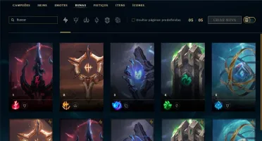 Conta lol todos os campeoes 82 Skins