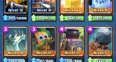Conta Clash Royale Lvl 12 - Todas as cartas disponíveis