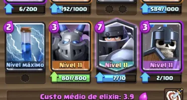 Conta Clash Royale Lvl 12 - Todas as cartas disponíveis