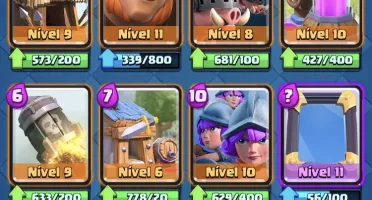 Conta Clash Royale Lvl 12 - Todas as cartas disponíveis