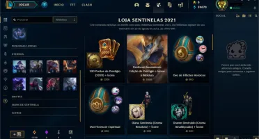 Conta LOL - Diamante II(E-MAIL NÃO VERIFICADO)