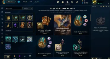 Conta LOL - Diamante II(E-MAIL NÃO VERIFICADO)