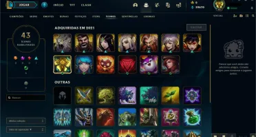 Conta LOL - Diamante II(E-MAIL NÃO VERIFICADO)
