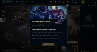 Conta LOL - Diamante II(E-MAIL NÃO VERIFICADO)
