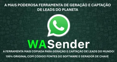 WaSender + Gerador de Licenças V. 3.5 | Original e Completo