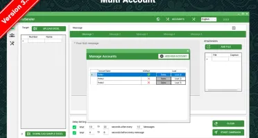 WaSender + Gerador de Licenças V. 3.5 | Original e Completo