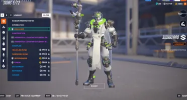 (PC) Conta OW2 >>S17 LVL 64<< Shop/Collab Skins + 2420 Coins
