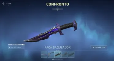 ContaValorant Ancifogo,Saqueadora,Sublime+ Faca Ancifogo