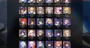 Honkai Star Rail - Conta endgame Nv.70