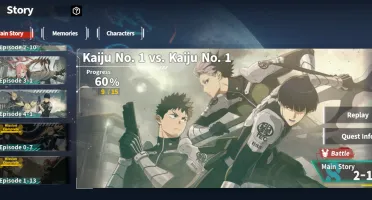 Conta no KAIJU no.8 Mobile