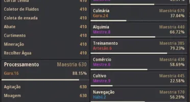 Conta Black Desert 735Gs - Full Pen - Email Próprio