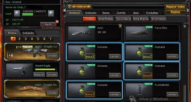 Conta Crossfire AL, 7 vips, itens de zumbi, e 1 mn barato