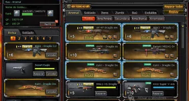 Conta Crossfire AL, 7 vips, itens de zumbi, e 1 mn barato
