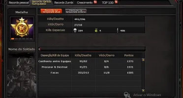 Conta Crossfire AL, 7 vips, itens de zumbi, e 1 mn barato