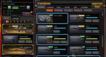 Conta Crossfire AL, 7 vips, itens de zumbi, e 1 mn barato