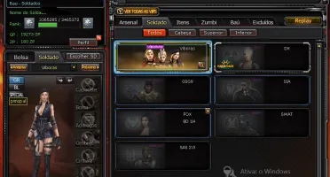 Conta Crossfire AL, 7 vips, itens de zumbi, e 1 mn barato