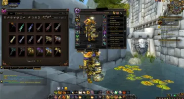 CONTA WOW 18K ACHIEV COM TORRES DOS MAGOS E MONTARIAS RARAS