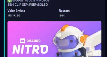 Fornecedor De Nitros Gaming Gift