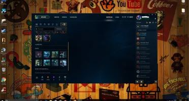 Conta League of Legends (Borda Diamante) Md10 a ser feita