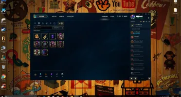 Conta League of Legends (Borda Diamante) Md10 a ser feita