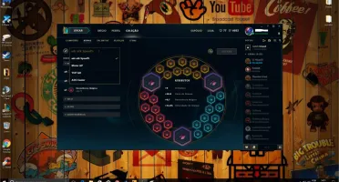 Conta League of Legends (Borda Diamante) Md10 a ser feita