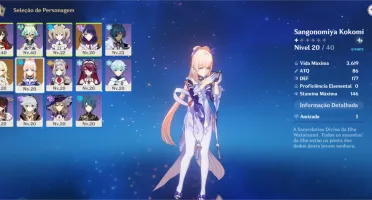 ✨ GENSHIN IMPACT, CONTA C/ SHOGUN RAIDEN & KOKOMI 5⭐ AR-20 ✨