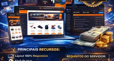 Loja Virtual 100% responsiva em PHP MySQL com painel admin