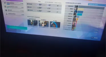 conta de pc overwatch, ranking 2 diamantes e 2 platinas
