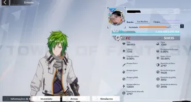 Conta ToF lvl 70 - FC 50k+ Samir c5, Huma c5, Nemesis