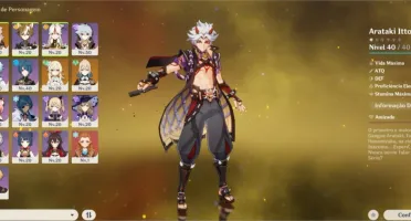 Genshin impact itto + albedo + gorou